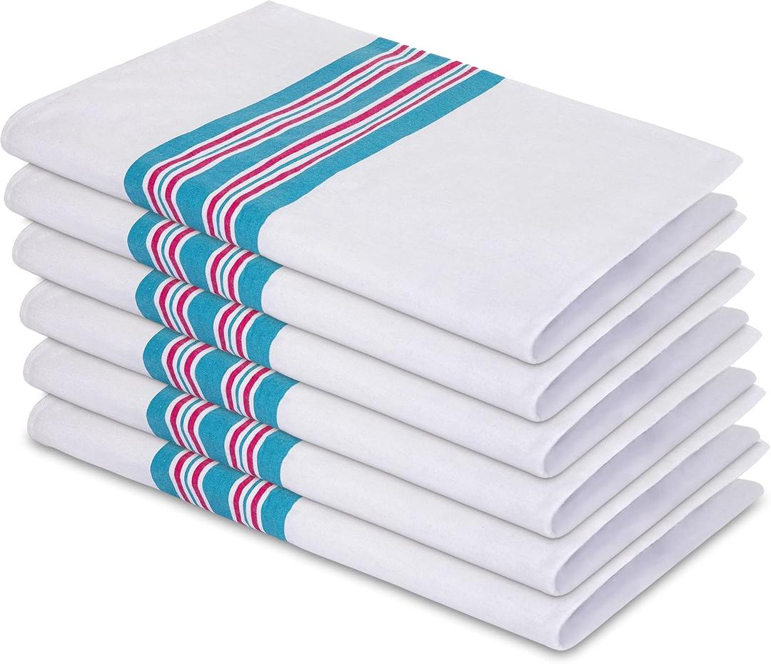 Elaine Karen 6 Pack Flannel Unisex Hospital Receiving Blankets - 100% Cotton, for Girl or boy, Newborn Swaddle Wrap Baby Blanket Throw, Soft, Warm, Cozy, Infant for Crib, Stroller, 30x40