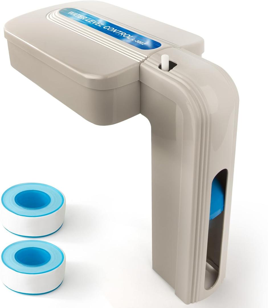 2026 Upgrade Automatic Pool Filler with Adjustable Float Valve, Automatic Pool Water Leveler for Swimming Pools and Ponds, Pool Auto Filler, White