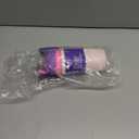 Owala Kids Flip Insulated Stainless-Steel Water Bottle with Straw and Locking Lid, 14-Ounce, Purple/Pink (Bunny Business)