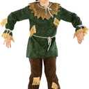 Morph Friendly Scarecrow Costume Men, Halloween Costumes For Mens Scarecrow Costume Adult Halloween Costumes (X-Large)