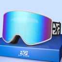 EXP VISION Ski/Snowboard Goggles Parent-child Snow Goggles Over Glasses for Men, Women Youth Kids