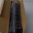 Kitsure Dish Drying Rack for Kitchen Counter, Stainless Steel Sink Organization and Storage Essentials with Cutlery Holder, Home and Appartment Decor, 12''W x 15.5''L, Black