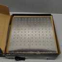 Shower Head Combo(Brushed Nickel),10'' High Pressure Rain Shower Head with 11'' Adjustable Extension Arm and 5 Settings Handheld,Powerful Shower Spray Against Low Pressure Water