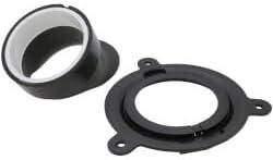 4" Durable G-O-N Glue On Nozzle and Escutcheon (Polymer)