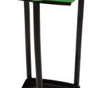 Portable Trash Bag Holder Collapsible 13-Gallon Garbage Bin for Indoor/Outdoor Use, Camping, Recycling, and Parties Durable Plastic Trash Can by Wakeman Outdoors (Green)