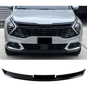 Grill Trim for Kia Sportage 2022-2025 Gloss Black Grille Trim Cover (Not for X-Line/X-Pro, Not for 2026)