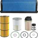 AF27879 P551005 FS19915 PF9908 Filter Kit, Compatible With Freightliner Cascadia DD13 DD15 DD16 Series Engine