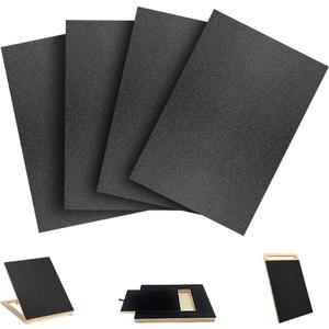 4-Pack Dog Nail Scratch Board Replacement Sandpaper, Self-Adhesive Pads for Dog Scratch Board, Fits Most Dog Scratch Pads for Effective Dog and Cat Claw Care