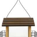 Wild Wings WWCF28 3-Quart Hopper with Suet, Wood Roof