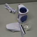 HiLIFE Steamer for Clothes, Portable Handheld Clothing Steamer, 240ml Big Capacity, 700W, Strong Power, Fabric Quick Wrinkle Remover with Brush for Home, Office, Travel (ONLY 120V) -Blue