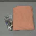 10x10ft Peach Tulle Backdrop Curtain with Lights String for Parites, Sheer Backdrop Curtains for Wedding Baby Shower Birthday Party Photo Shoot Decorations (10ft x 10ft(2 Panels 5*10ft))