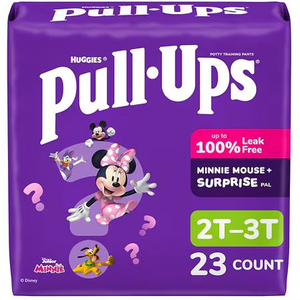 Huggies Pull-Ups Girls' Potty Training Pants 2T-3T (16-34 lbs), 23 Count