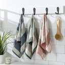 Deezio Heavy Duty Wall Hooks,Stainless Steel Screw On Hooks for Hanging Coats Plants Towels Keys Hats,Waterproof Single Shower Hanger Hooks for Garage Kitchen Bathroom(10 Pack) (Black)