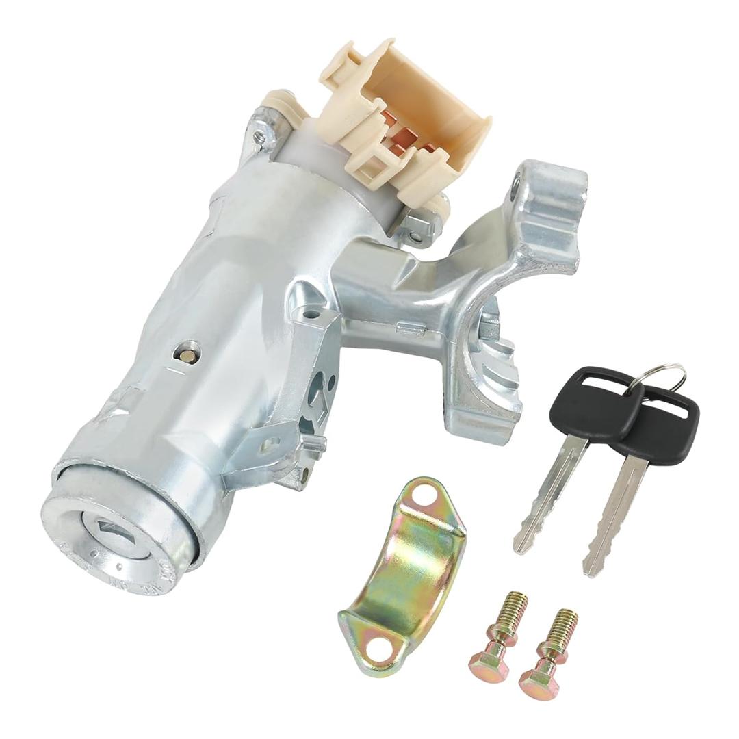 Ignition Switch Lock Cylinder with Keys Replacement for Corolla 1998-2002 RAV4 1998-2000, Replace 450201211 45020-38-1