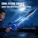 Flying Sword RC Airplane, Gesture Control Airplane Drone for 8-16, 28 Inch