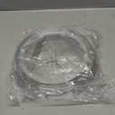 LAMU 2 Tier Lazy Susan Turntable Organizer 9.25'' Rotating Spice Rack Organization for Cabinet, Kitchen, Pantry, Countertop, Bathroom, Vanity, Medicine Cabinet Organizer, Clear