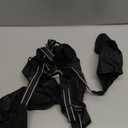 Waterproof Dog Boots for Small/Medium Dogs -Dog Paw Protectors Dog Suspender Boots Anti-Slip Pet Shoes for Outdoor Walking, Reflective Stay-On,Dirt-Proof Comfortable Booties (Black, Medium)