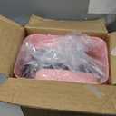 2 Pack 2.7 Gal Bathroom Trash Can with Lid, Automatic Trash Can Small Smart Garbage Can Touchless, Slim Motion Sensor Waterproof Plastic Trash Bins for Bedroom Office Kitchen Toilet Pink