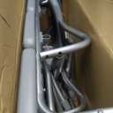 Drive Medical Tub Transfer Bench for Bathtub - Safer, Independent Bathing Aid - Height Adjustable Bench - Sturdy Aluminum Construction - Comfortable Backrest Support - 350 Lb Capacity