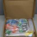 24 Pack Valentines Day Crystal Growing Science Kits for Kids, Classroom Exchange Gifts with Cards, School Valentines Day Activities (Blue)