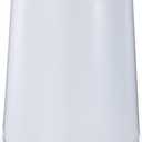 Household Swing White Bathroom Trash CanBrushed Stainless Steel10 L/3 GallenGarbage Can with Flipping Lid for Indoor or Commercial Use, Kitchen,ModernLiving Room,Bedroom