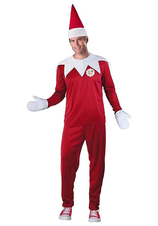 Fun World Mens Elf on the Shelf Adult Costume. Size L