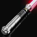 Upgrade App Control LK Dueling Lightsaber, Smooth Swing 34 Sound Effects 12 Light Effects, 16 Colors and Infinite Change Metal Light Saber for Adults (Pixel-LK)