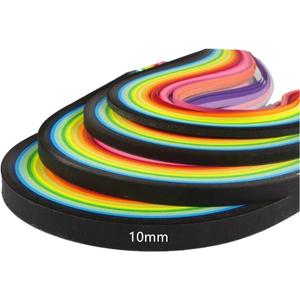 ODETOJOY Quilling Paper Strips 10mm 260 Strips Set DIY Origami Paper Quilling Art Length 39cm (26color 10mm)