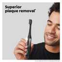 Colgate 360 Power Charcoal Replacement Toothbrush Heads, Works with Any 360 Battery Powered Electric Toothbrush, Features Soft Bristles and a Rubber Polisher on Each Replacement Head, 2 Pack
