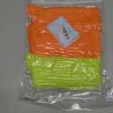 Women's Neon Scrunch Crew Socks 80s 90s Retro 3-Pack Cotton Stacked Boot Calf Cozy Ribbed Slouchy Socks Size 5-10 (2-neon Orange/1-neon Green)