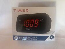TIMEX ALARM CLOCK WITH USB A CHARGING