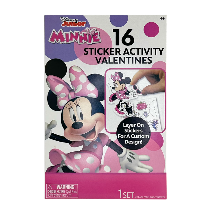 Exchange Cards Sticker Activiti Minnie 2 Pack