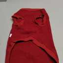 Cozy and Functional Dog Shirts for Puppies: Stretchable Wine Red Attire with Easy-On Design, Ideal for Chihuahuas and Yorkies - Enhance Comfort and Playfulness on Chill Days XX-Large (2XL-(22~26lb) | Chest(~21.5"))