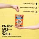 Seapoint Farms Seaweed Crisps, Pumpkin Sesame, Vegan, Gluten-Free, Kosher, and Non-GMO, Healthy Snack, 1.2 oz. Bag, (Pack of 12) (EXP 11/25/25)