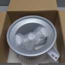 Ice Cream Attachment Compatible with KitchenAid 4.5/5/6/7QT Mixers,Makes 2 Quarts of Ice Cream,Compatible with KitchenAid Ice Cream Maker Attachment,Dishwasher safe(Not Fit 3.5QT