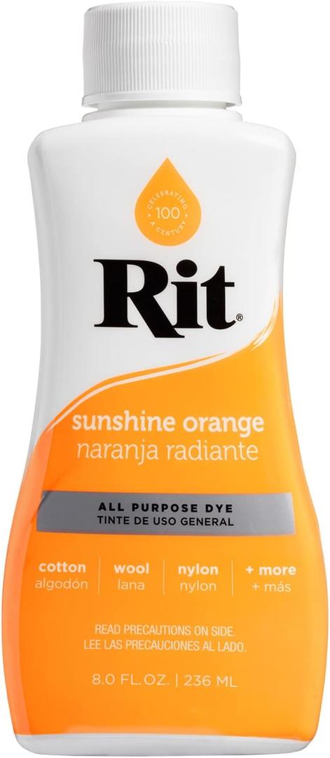 All-Purpose Liquid Dye, Sunshine Orange (8 Fl Oz)