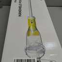 InoKraft Pool Vacuum for Above Ground Pool, Cordless Pool Vacuum for Inground Pools, Rechargeable Pool Cleaner with 18.5 GPM Suction, Above Ground Pool Vacuum with 59 Extendable Pole, Yellow