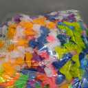 100 Pcs Hawaiian Leis for Luau Party Hawaii Leis Bulk Colorful Silk Flower Necklace Tropical Hula Dance Decor Flower Summer Beach Pool Party Decorations Favors Supplies