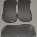 Tlence 3 Pack Reptile Basking Platform, 11''x5.5'' Tortoise Rock Plates, Bearded Dragon Feeding Slate, Lizard Bathing Resting Rock Slab for Gecko Chameleon Snake Frog Habitat Accessories