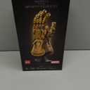 LEGO Marvel Infinity Gauntlet Set 76191 Collectible Thanos Glove with Infinity Stones, Building Set, Avengers Gift Idea for Adults and Teens, Model Kits for Decoration and Display