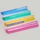 Mahjong Racks with Pushers, Convenient Rotating One-Piece Mahjong Pushers and Racks,4-Piece Set American Mahjong Accessories,Colourful