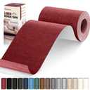 Cahomo Linen Repair Tape 4x79 inch, Self Adhesive Fabric Patches, Linen Patch Tape Kit, Fabric Repair Tape for Couch Sofas, Headboards, Chairs, Pillows, Curtains, Couches - Dark Red