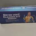 Sealegend 58-Pieces 35-Feet Dryer Vent Cleaner Kit, Dryer Cleaning Tools, Include Omnidirectional Blue Dryer Lint Vacuum Attachment, Dryer Vent Brush, Universal Vacuum & Dryer Adapters