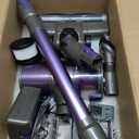 Cordless Vacuum Cleaner,Vacuum Cleaner for Home with Brushless Motor,Lightweight Stick Vacuum with Self-Standing and Touch Screen,Hardwood Floor Vacuum for Pet Hair,Carpets,Tile(Wisteria Purple)