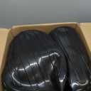 Affordura Boat Fender 4 Pack Boat Bumpers Fenders with 4 Ropes, Boat Bumpers for Pontoon Boat Fenders Inflatable (10 inch, Black)