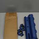 Pole Mount Fishing Rod Holders for Bike Rack Rotatable Fishing Chair Pole Holders with Clamp for Boat Bicycle Motorcycle Kayak Cart (Blue)