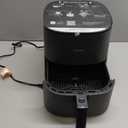 COSORI Air Fryer Pro 9-in-1, Compact 5QT, 450: Half Time & Chef-Grade Cook, One-Wipe Clean Glass Panel, 130+ In-App Recipes with Nutritional Info, Nonstick & Dishwasher-Safe Basket, Ceramic, Gray