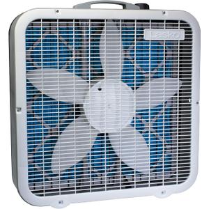 Lasko Air Flex 20" 2-in-1 Box Fan and Air Purifier in One with MERV10 Air Purifying Filter for Cleaner and Cooling Breeze, 3 Speeds, Steel Body, FF305 (Large)