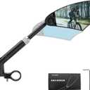 ROCKBROS Bike Mirrors for Handlebars, HD Anti-glare & Scratch Resistant Rear View Bicycle Mirrors, Foldable, Retractable & Adjustable Mount for 21-24cm Handlebar, Ebike, Escooter Accessories (Right)