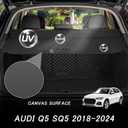 Sze Retractable Cargo Cover for Audi Q5 SQ5 2018-2024, Not for Sportback